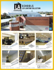 LED lighting collection designs for School applications