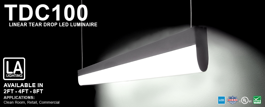 Tdc100 Tear Drop Led Fixture L A Lighting